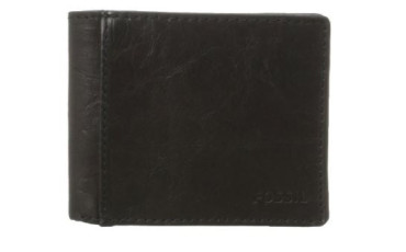 Fossil Men's Ingram Traveler Wallet - Black